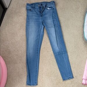 American Eagle Outfitters Light Blue Skinny Jeans